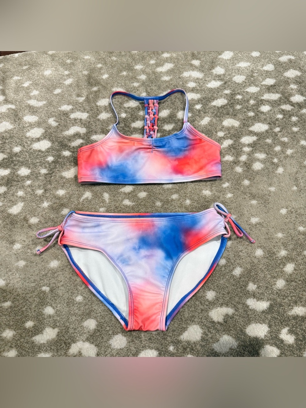 Girls Bundle (4) art class/cat & jack Bikini Sets for summer. Size 8 - Picture 7 of 16